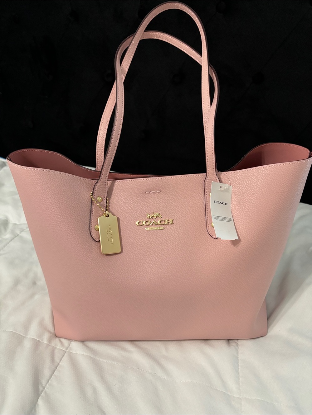 Coach Leather Tote